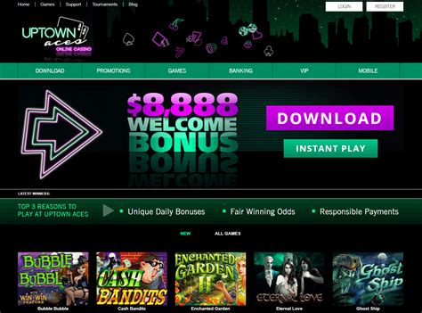 Uptown Aces Casino Review USA 2024 .
